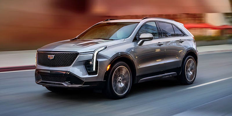 Cadillac XT4 Driving on the road